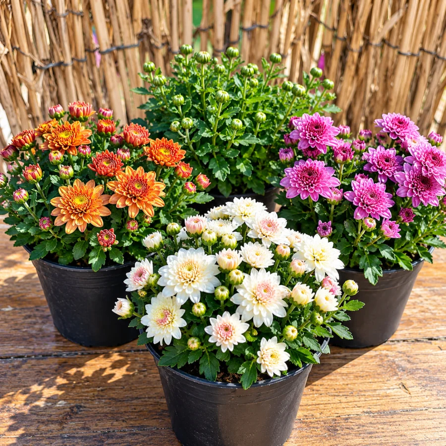 نبات الأراولا المقزمة – كريزانتيم (Chrysanthemum)